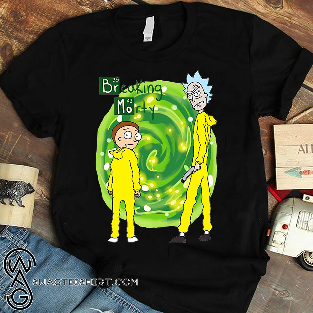 Rick And Morty Breaking Morty Shirt - maria