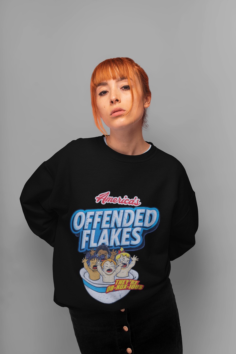 America's offended flakes they're obnoxious unisex sweater