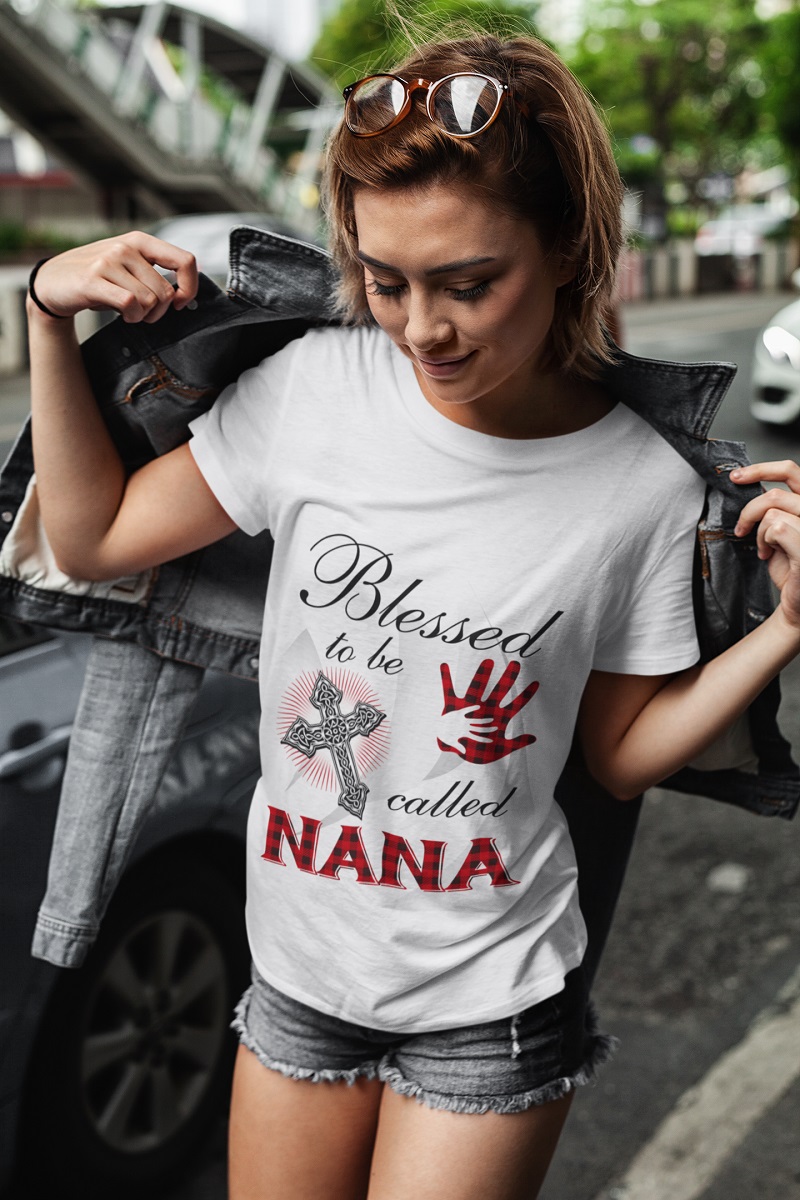 Blessed to be called nana shirt