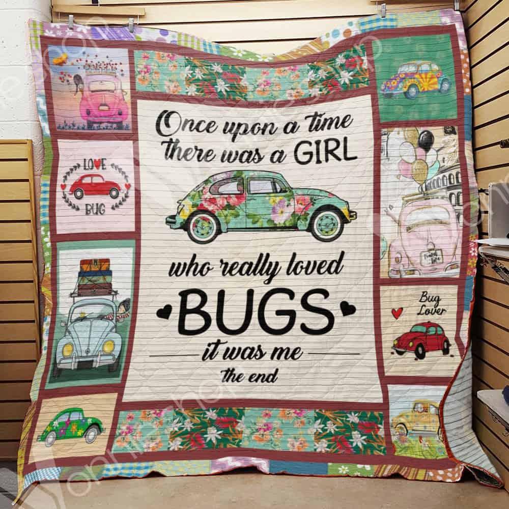 Bug car once upon a time there was a girl blanket - maria