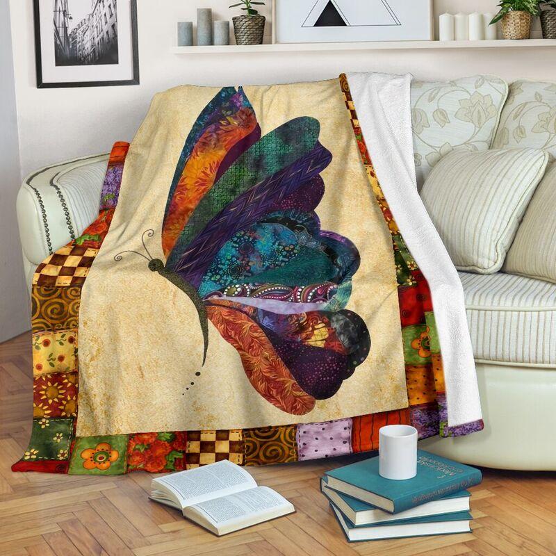 Butterfly blanket - maria