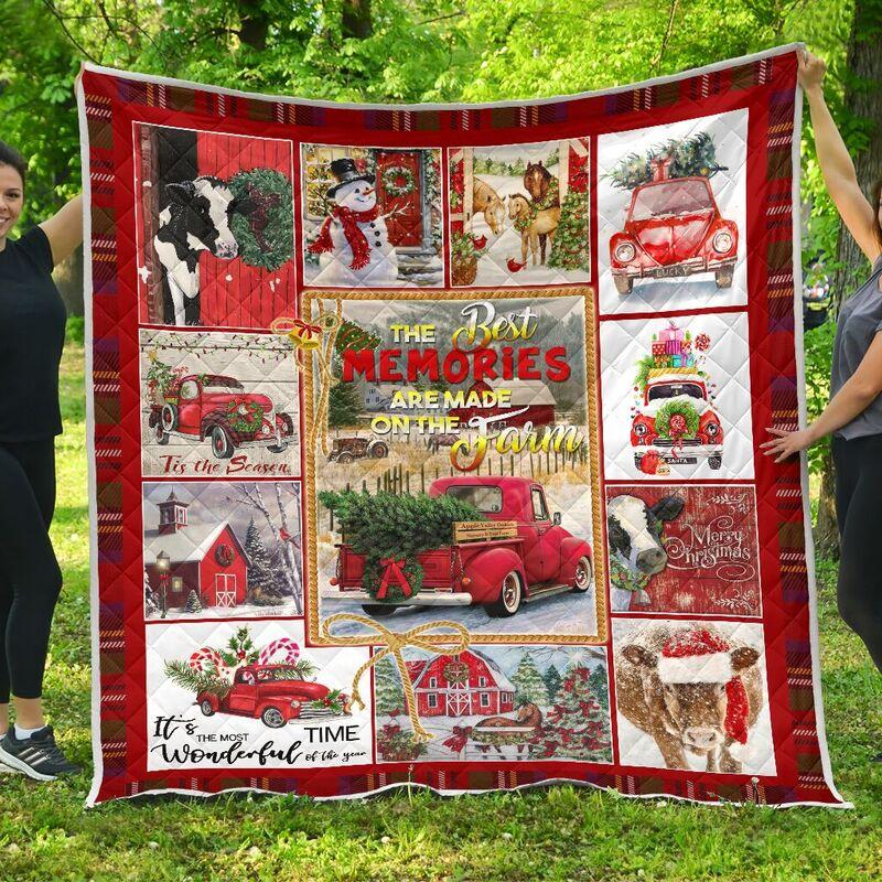 the best memories are made on farm quilt – maria