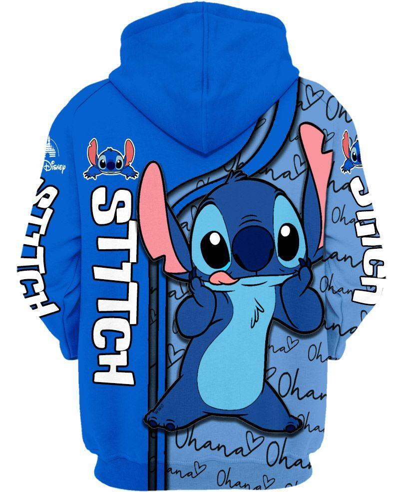 Disney lilo and stitch 3d hoodie 1- maria