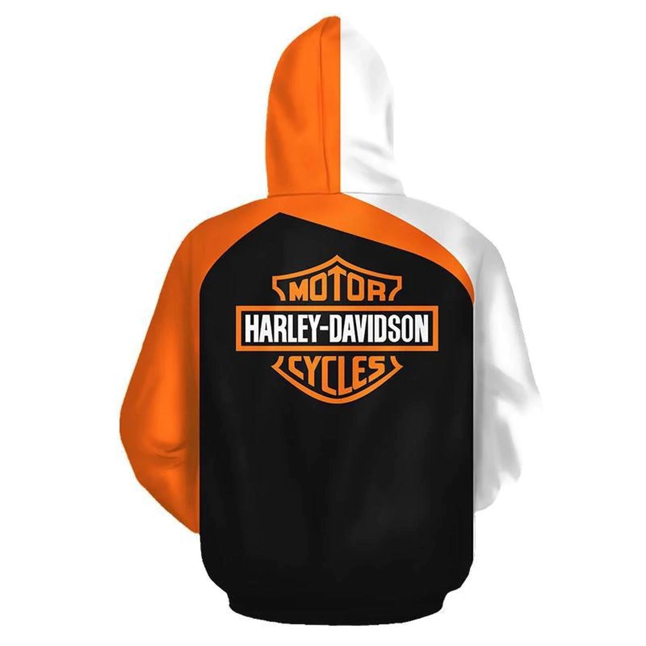 Harley-davidson motorcycle biker all over print hoodie - maria