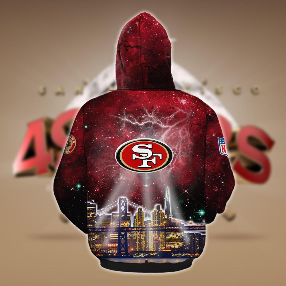 NFL san francisco 49ers legends 3d hoodie 1- maria