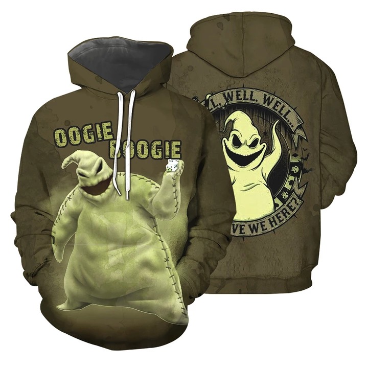 Oogie Boogie 3d shirt and hoodie