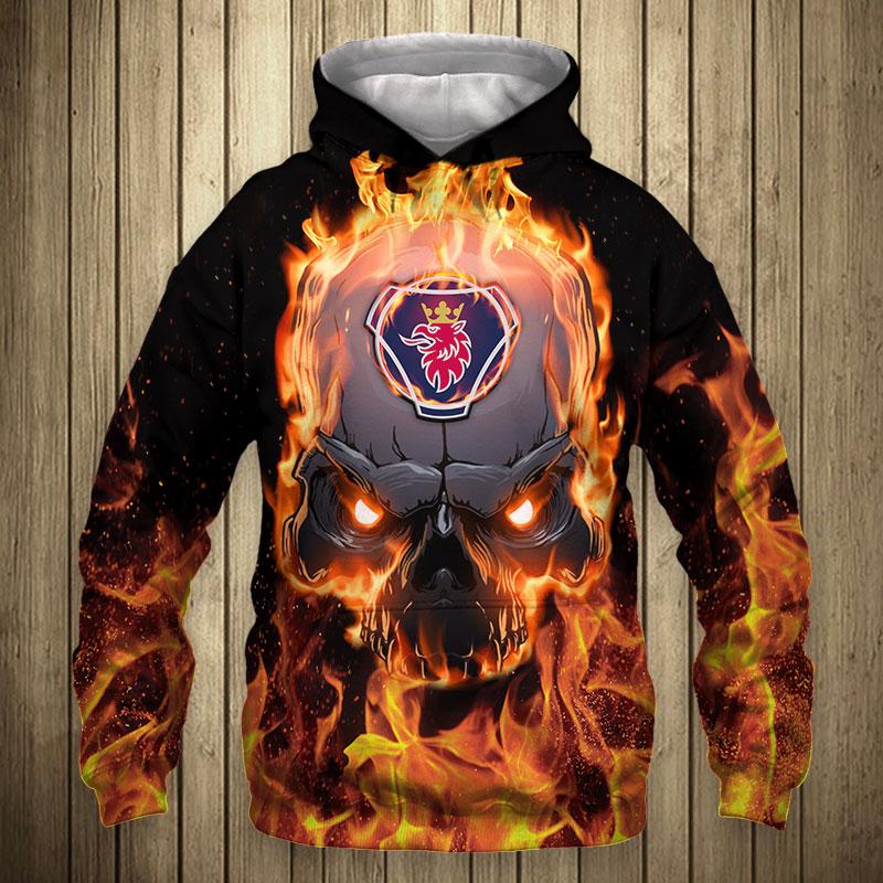 skull fire 3d hoodie – maria