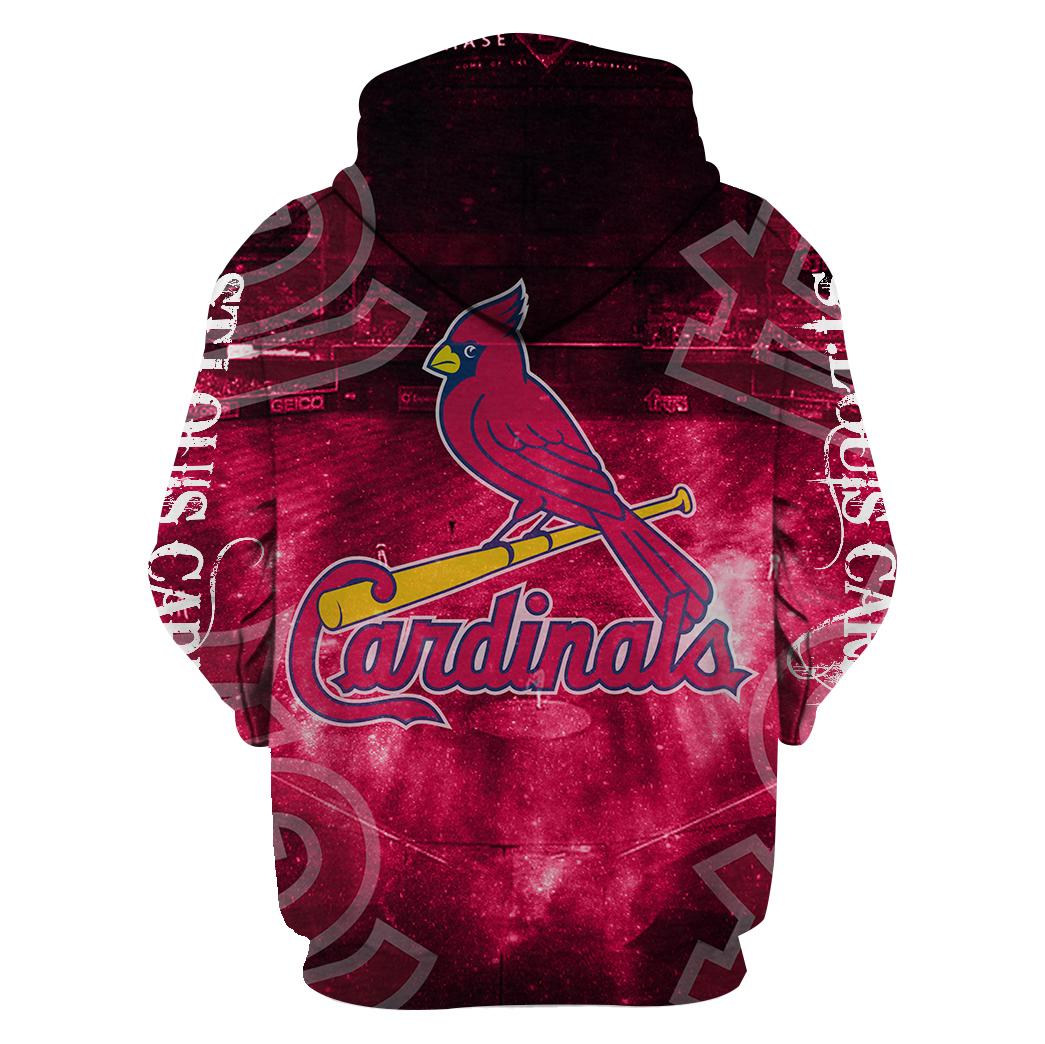 St louis cardinals 2019 nl central division champions 3d hoodie 2- maria