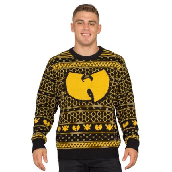 Wu-tang clan killer bees ugly christmas sweater - front
