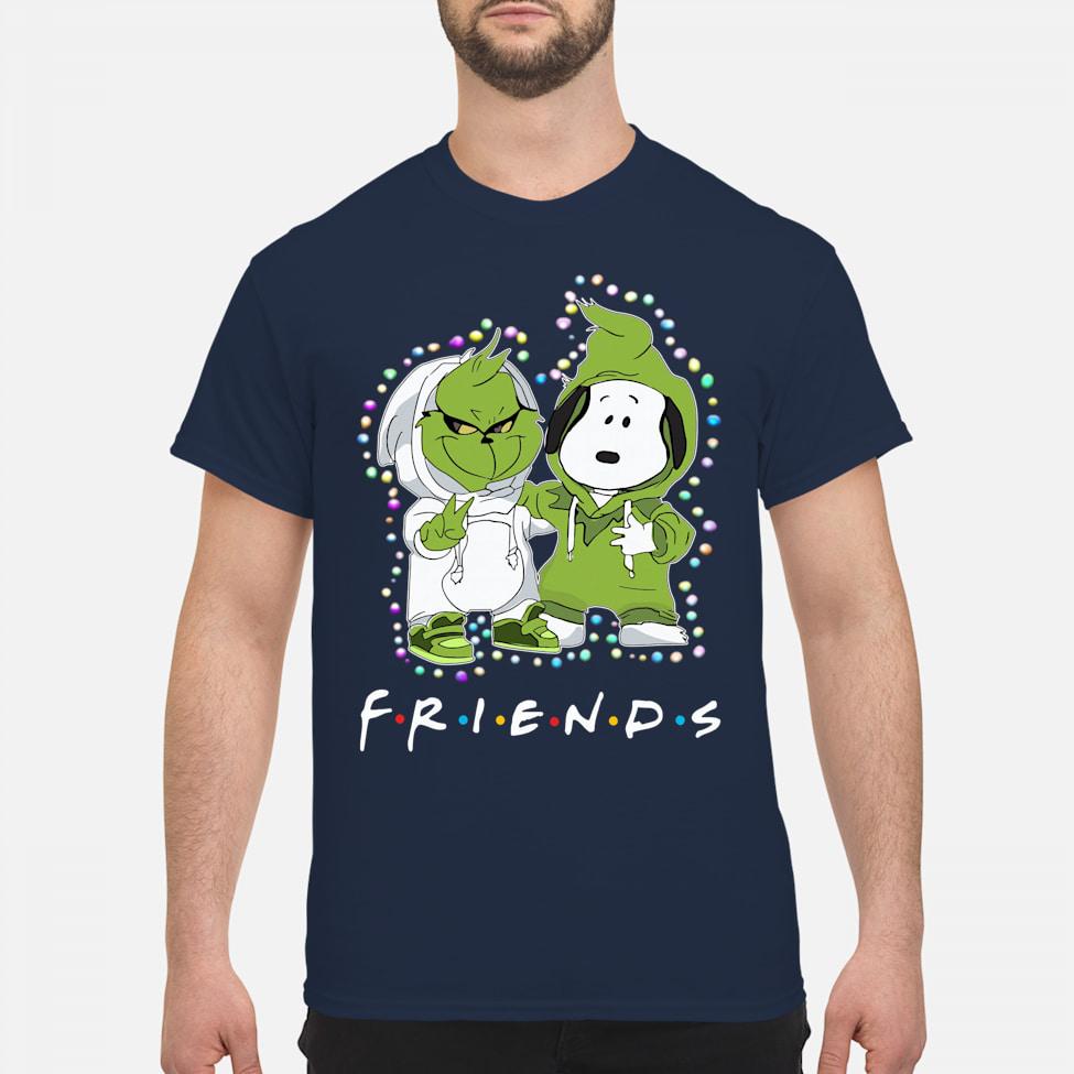 Baby Grinch And Snoopy Friends Light Christmas shirt