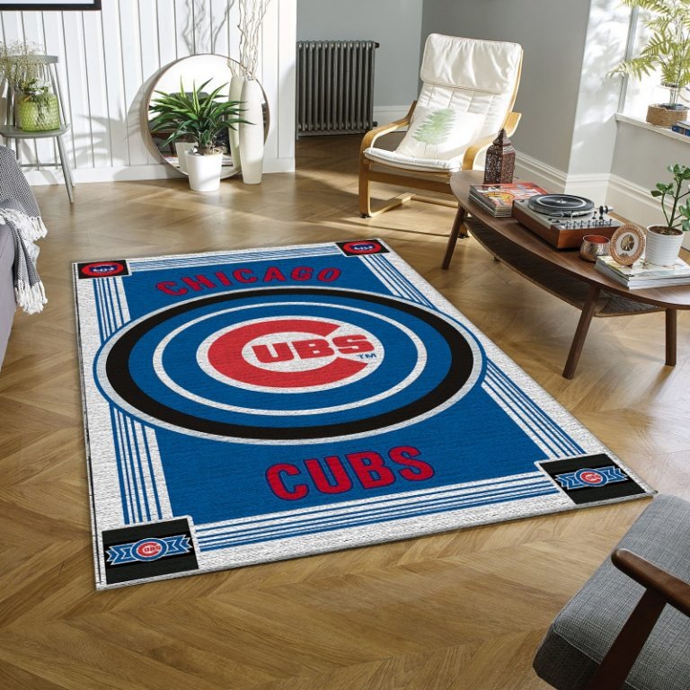 Chicago cubs rug 1