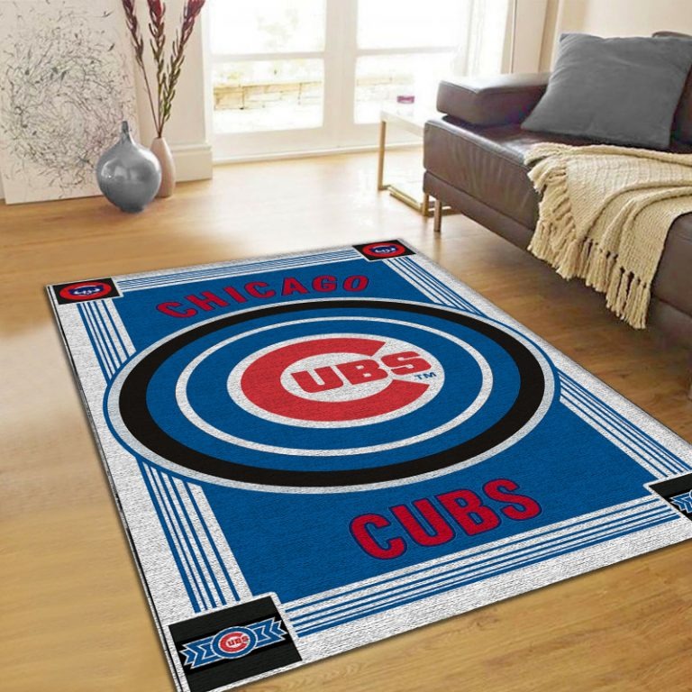 Chicago cubs rug 2