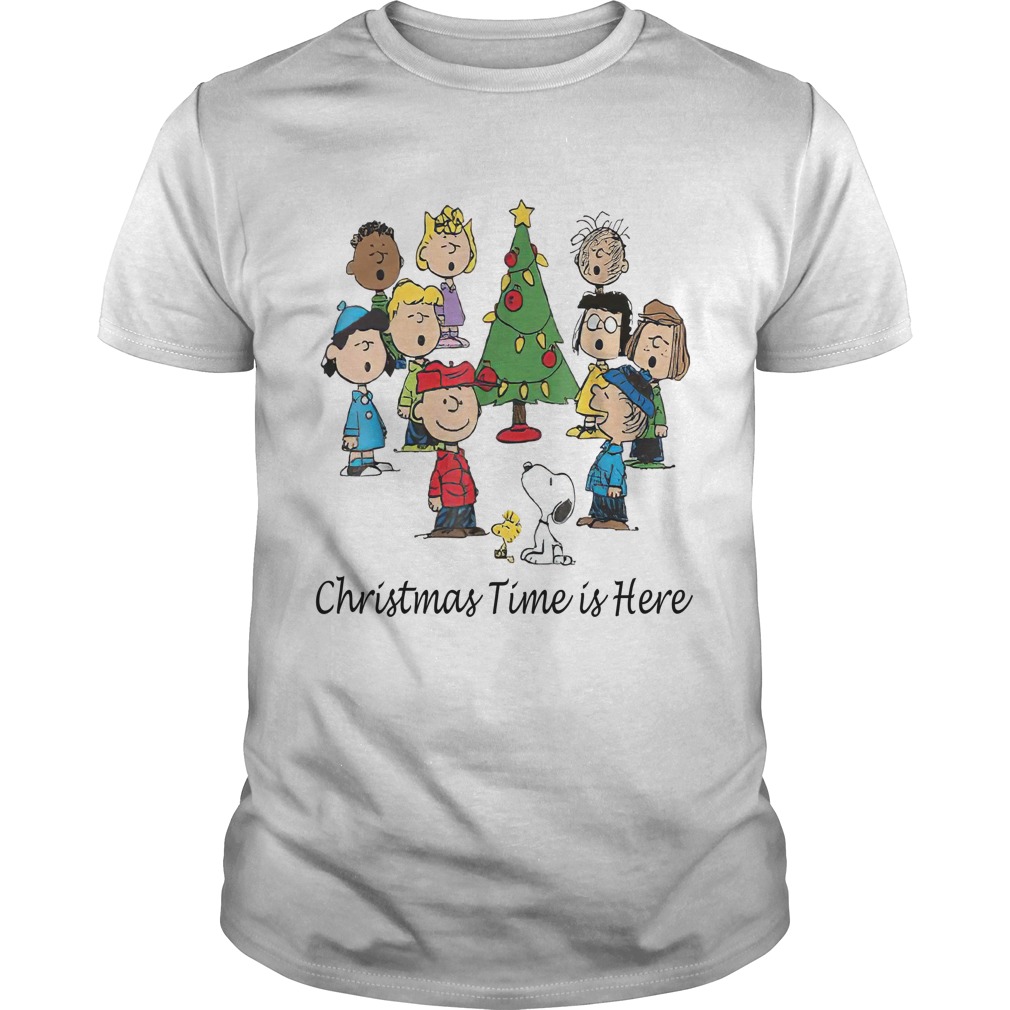 Christmas time is here Snoopy and his Friends shirt