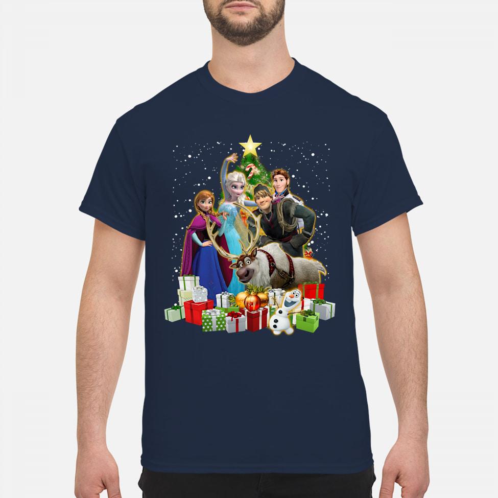 Disney Frozen Characters Merry Christmas shirt