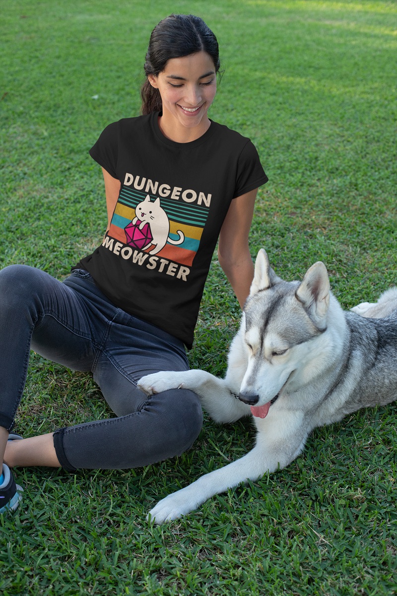 Dungeon meowster vintage shirt