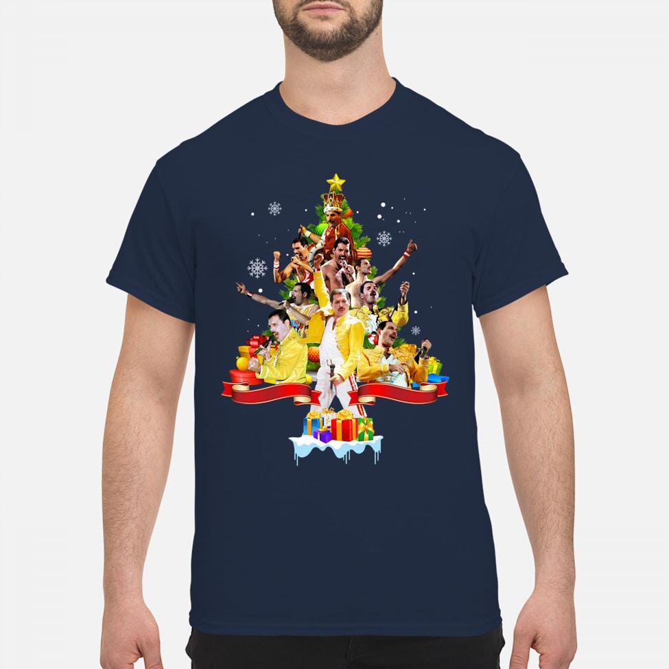 Freddie Mercury Christmas Tree shirt