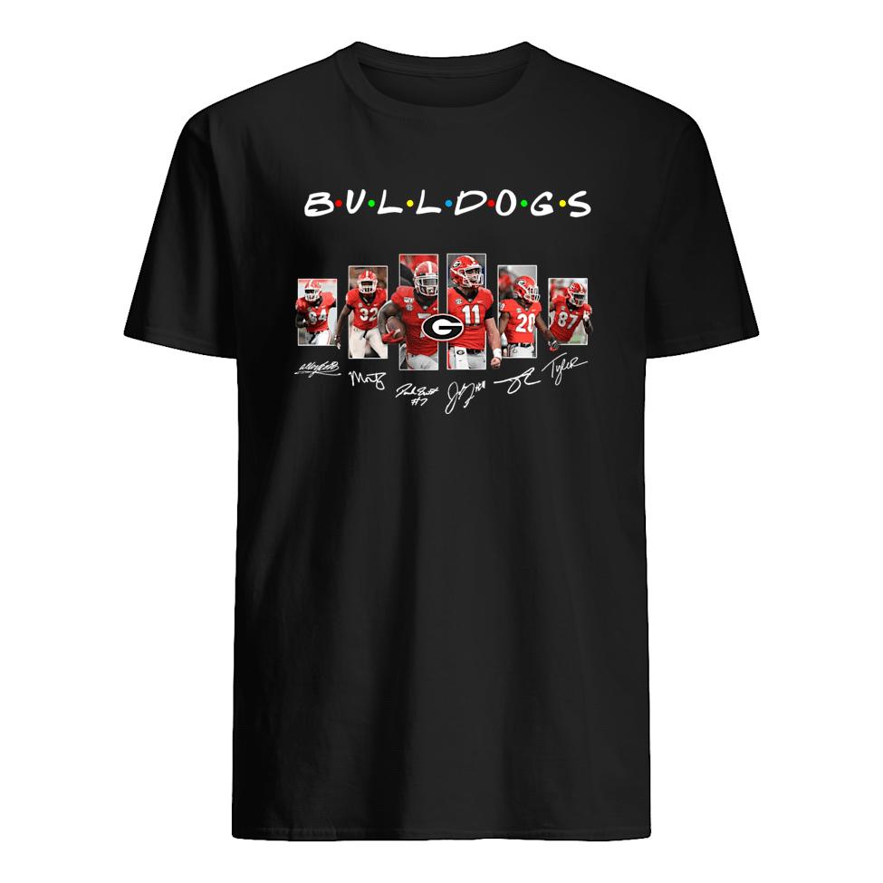 Georgia bulldogs signatures football shirt