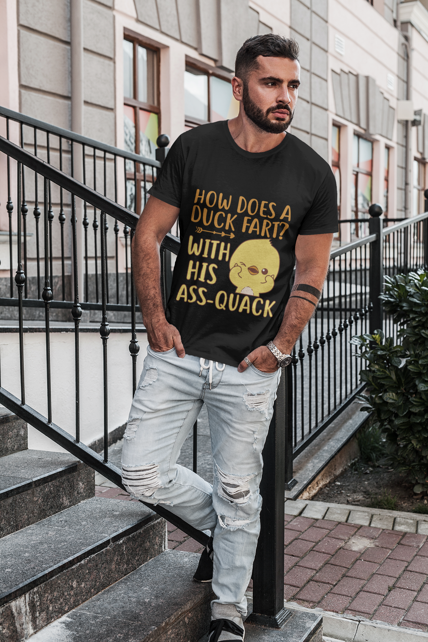 How does a duck fart with his ass quack shirt, hoodie, tank top - pdn