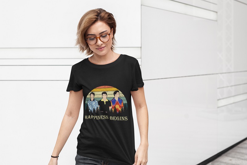 Jonas Brothers Happiness Begins vintage shirt