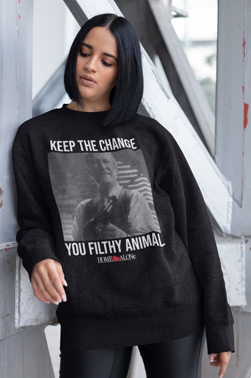 Keep the change you filthy animal home alone sweater