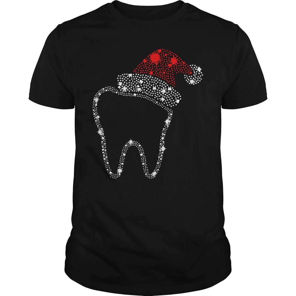 Merry Christmas Dental assistant tooth Ugly Christmas shirt
