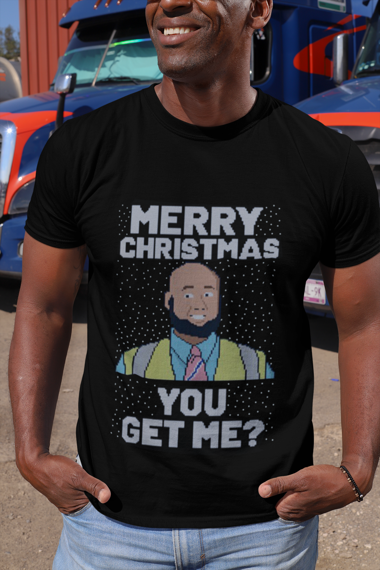 Merry Christmas you get me shirt