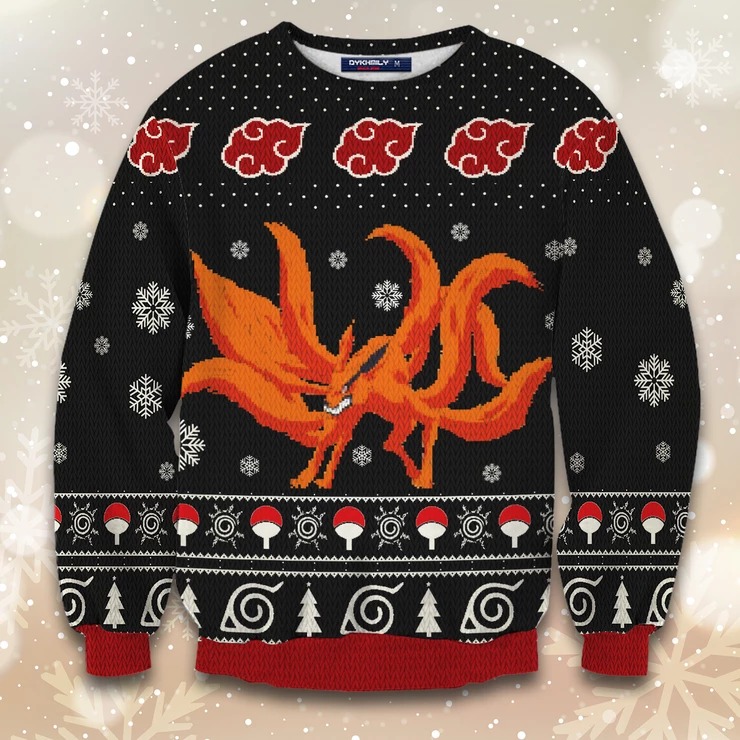 Nine tailed Christmas sweater