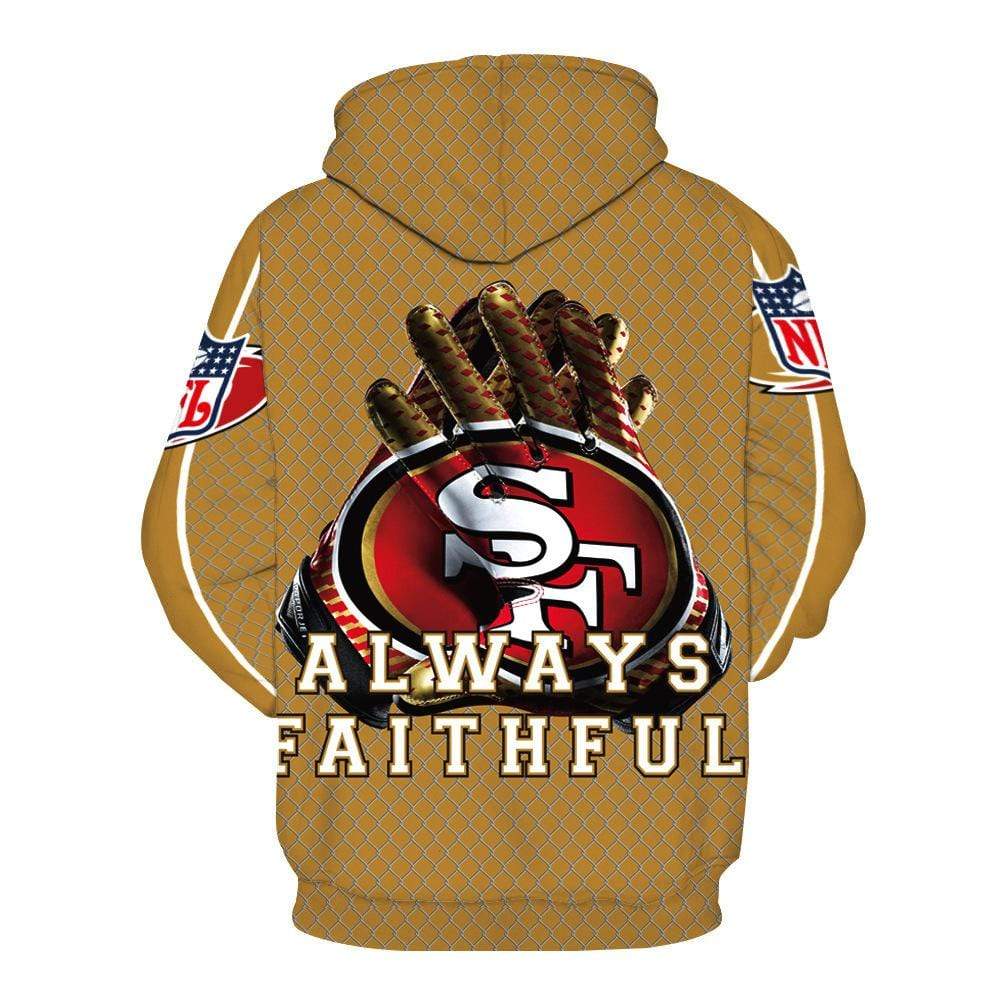 San francisco 49ers full printing hoodie 2
