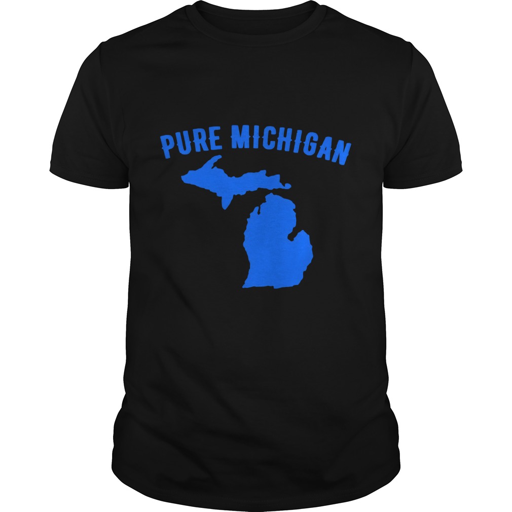 So proud of Pure Michigan Map shirt
