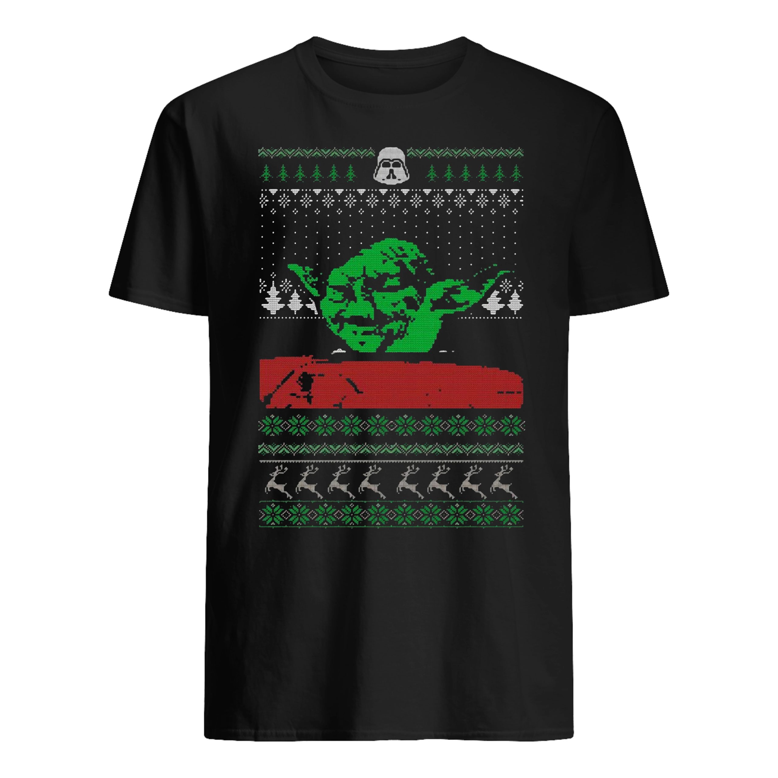 Star Wars Yelling At A Yoda Christmas shirt 2