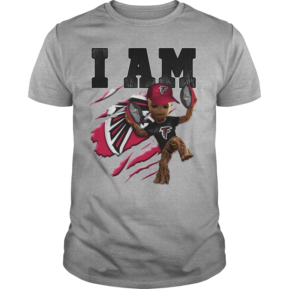 Strong Groot I am Atlanta Falcons shirt Sporty shirt