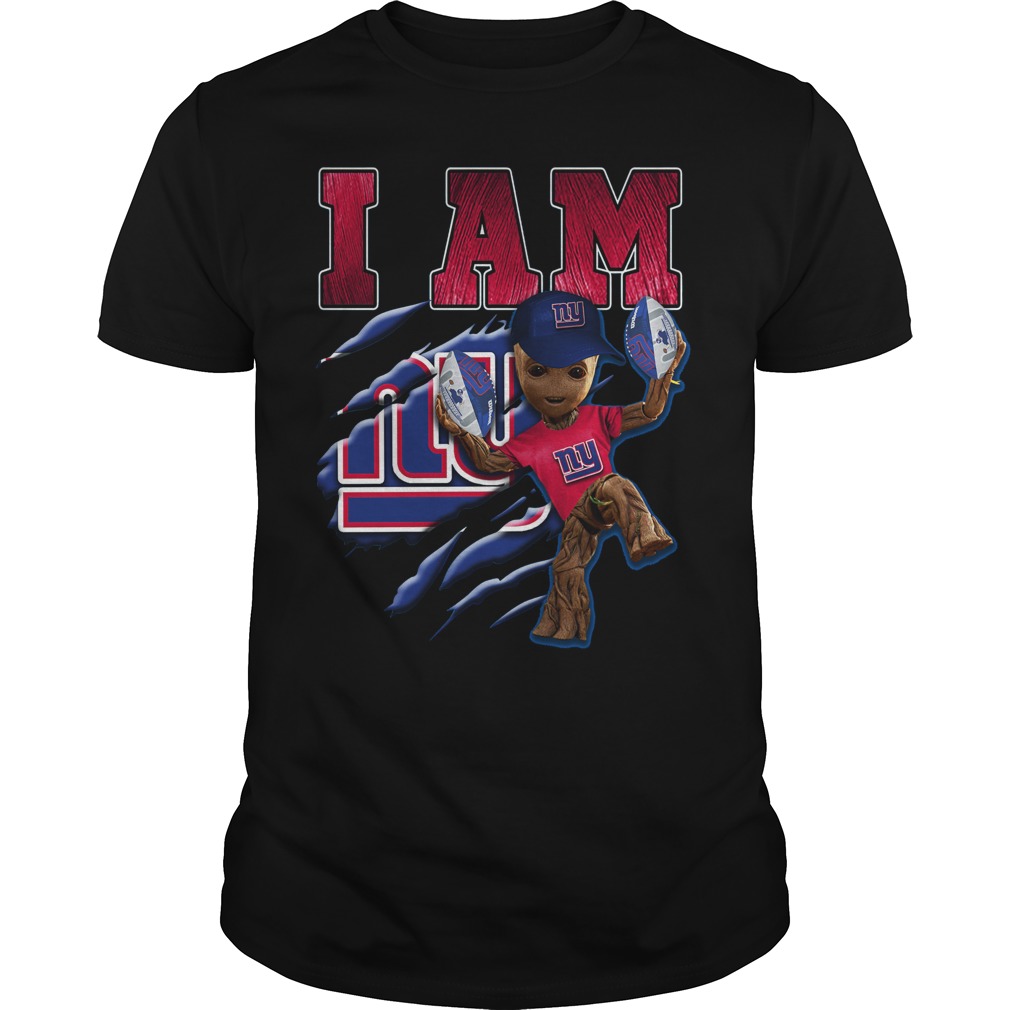 Strong Groot I am New york Giant shirt Sporty shirt