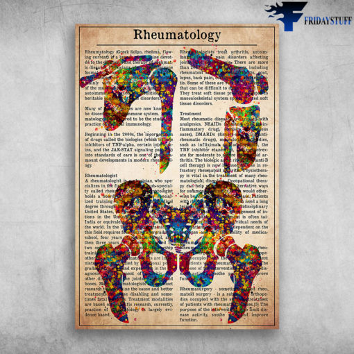 Daily Nurse Rheumatology Is A Branch Of Medicine poster