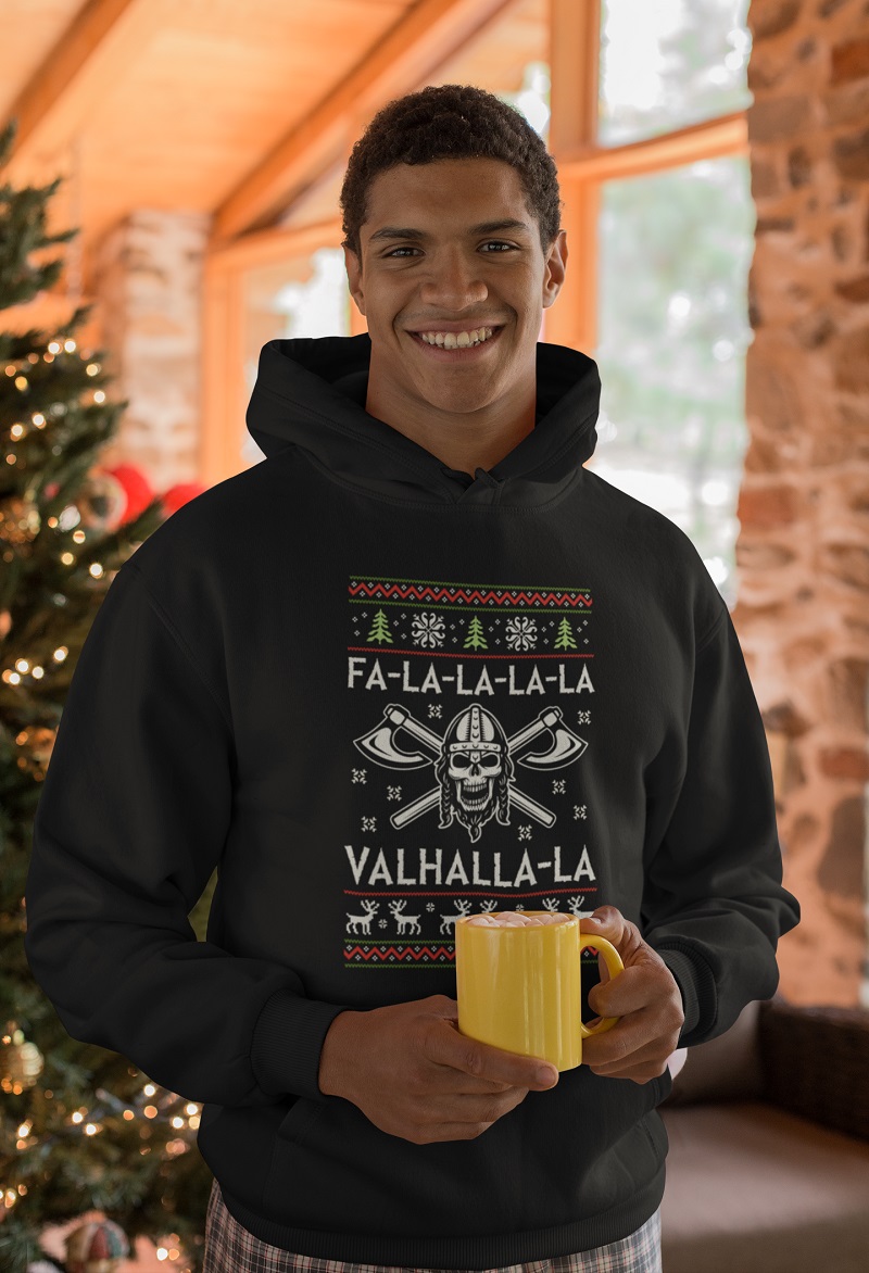 Fa la la la valhalla ugly Christmas shirt, hoodie, tank top – pdn