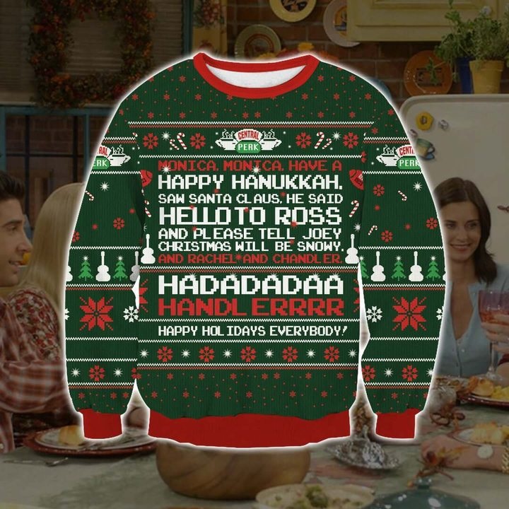 Friends phoebe’s christmas song full printing ugly christmas sweater – maria
