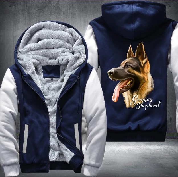 German Shepherd Fleece Jacket 3d hoodie