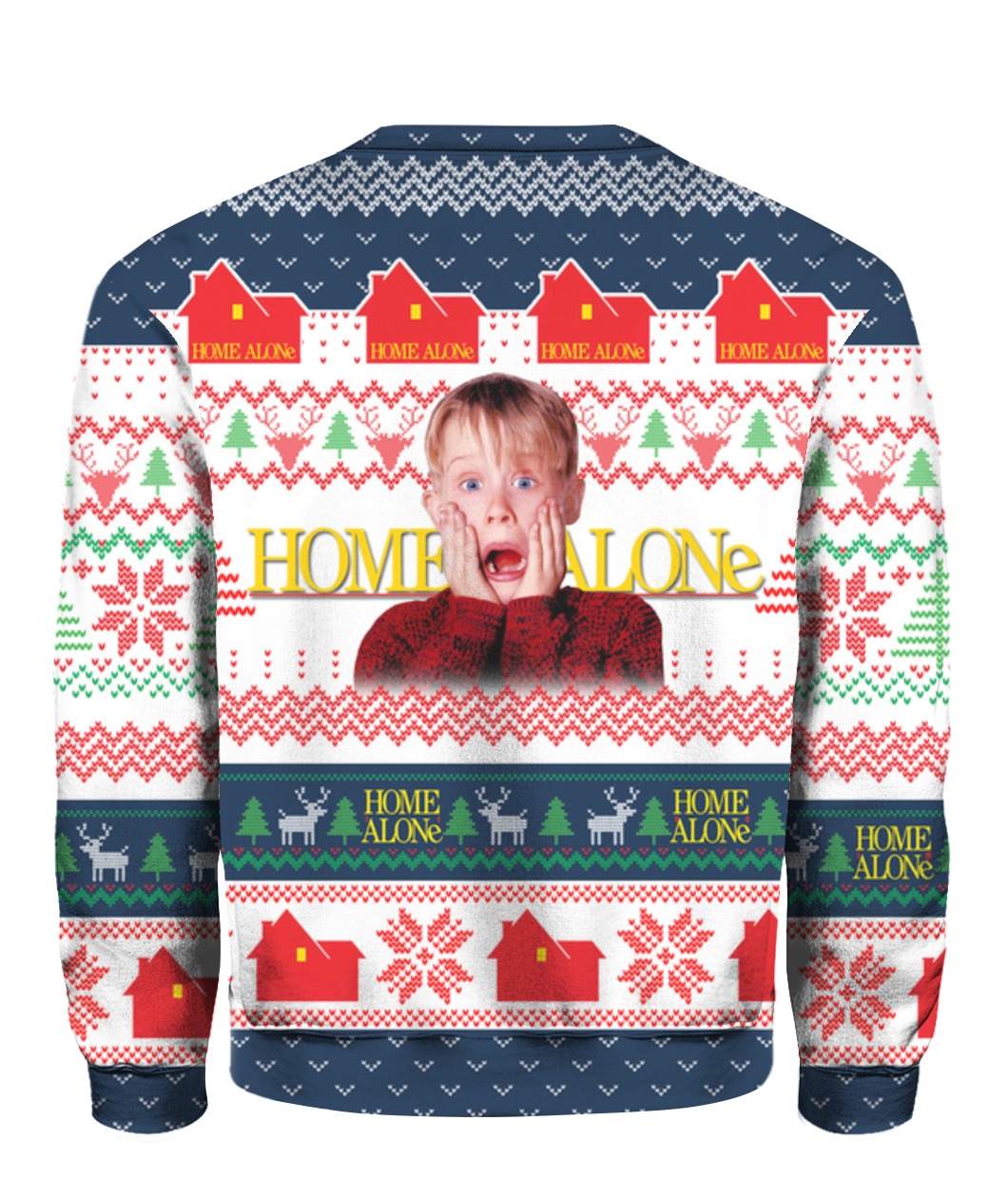Home alone full printing ugly christmas sweater 2