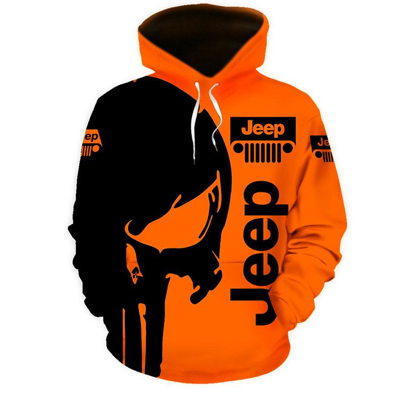 Jeep skull hoodie