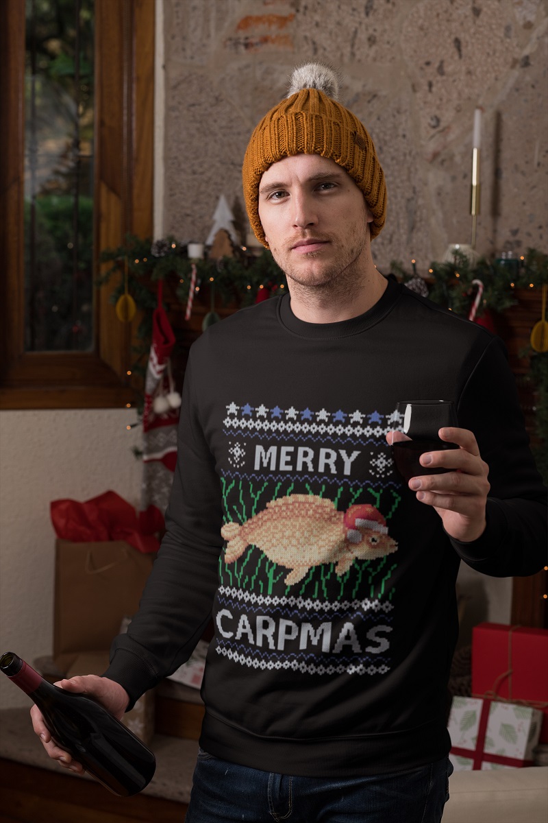 Merry carpmas ugly Christmas sweater