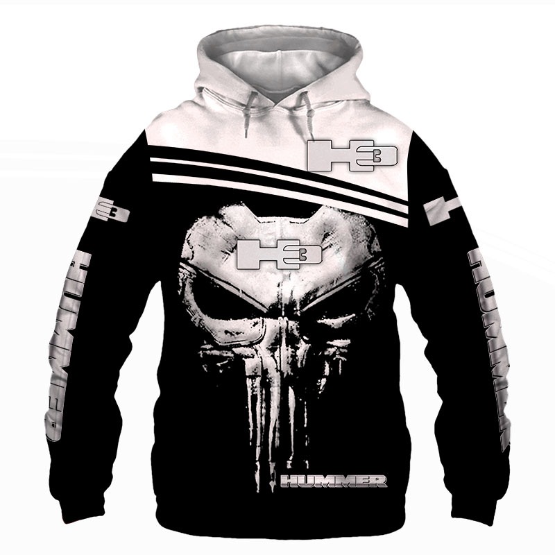Punisher Skull Hummer h3 hoodie