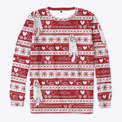 Simon’s Cat 3D All Over Printed Ugly Christmas Sweater – mytea