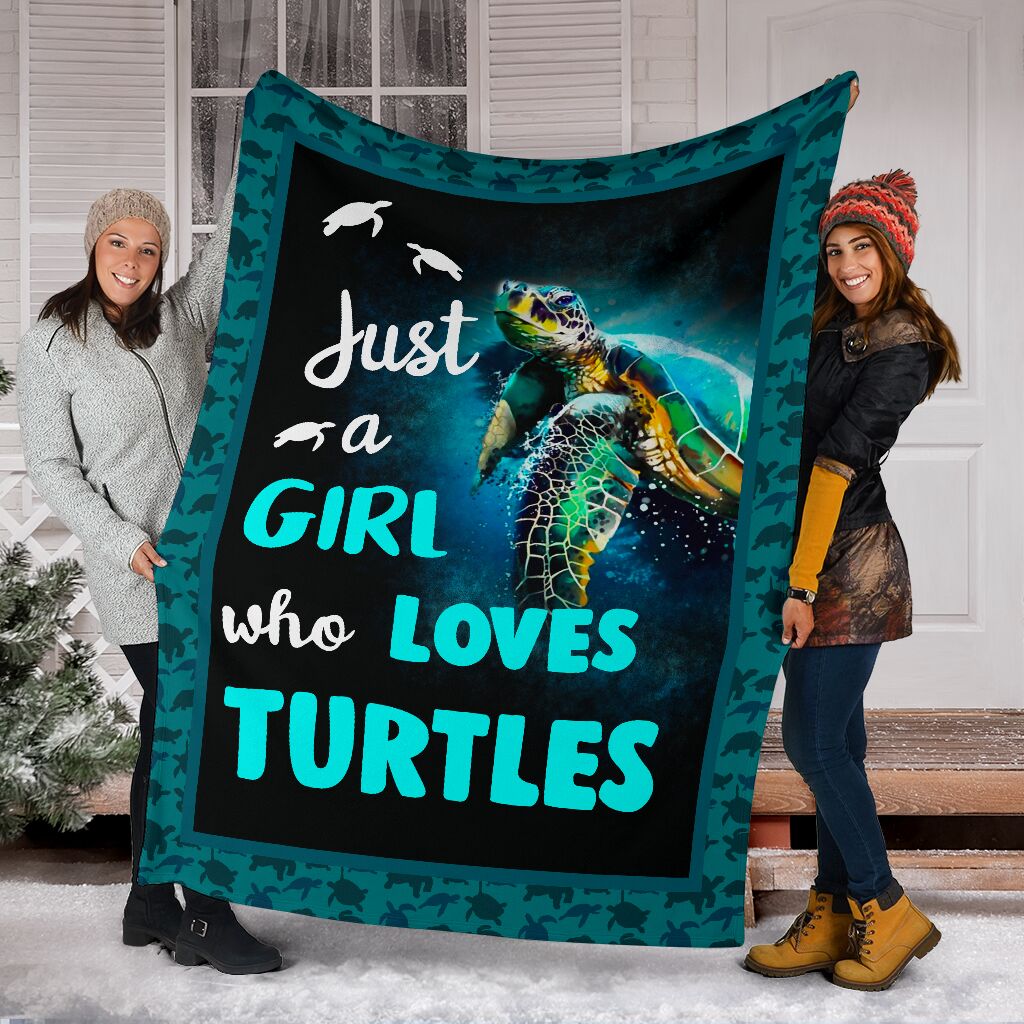 Just a girl who loves turtle blanket – mytea