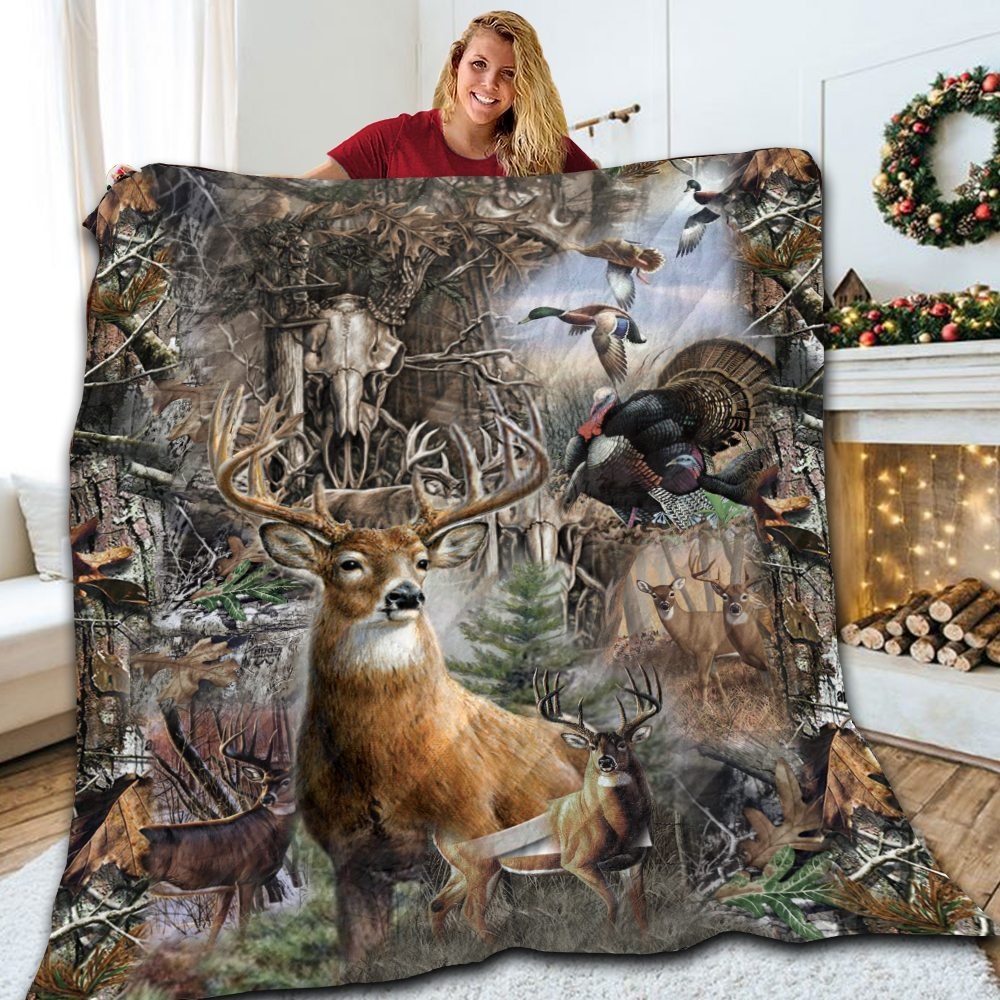 Deer Hunting Quilt – Saleoff 0401204