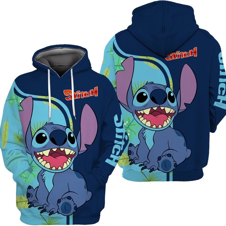 Lilo and stitch full over print hoodie