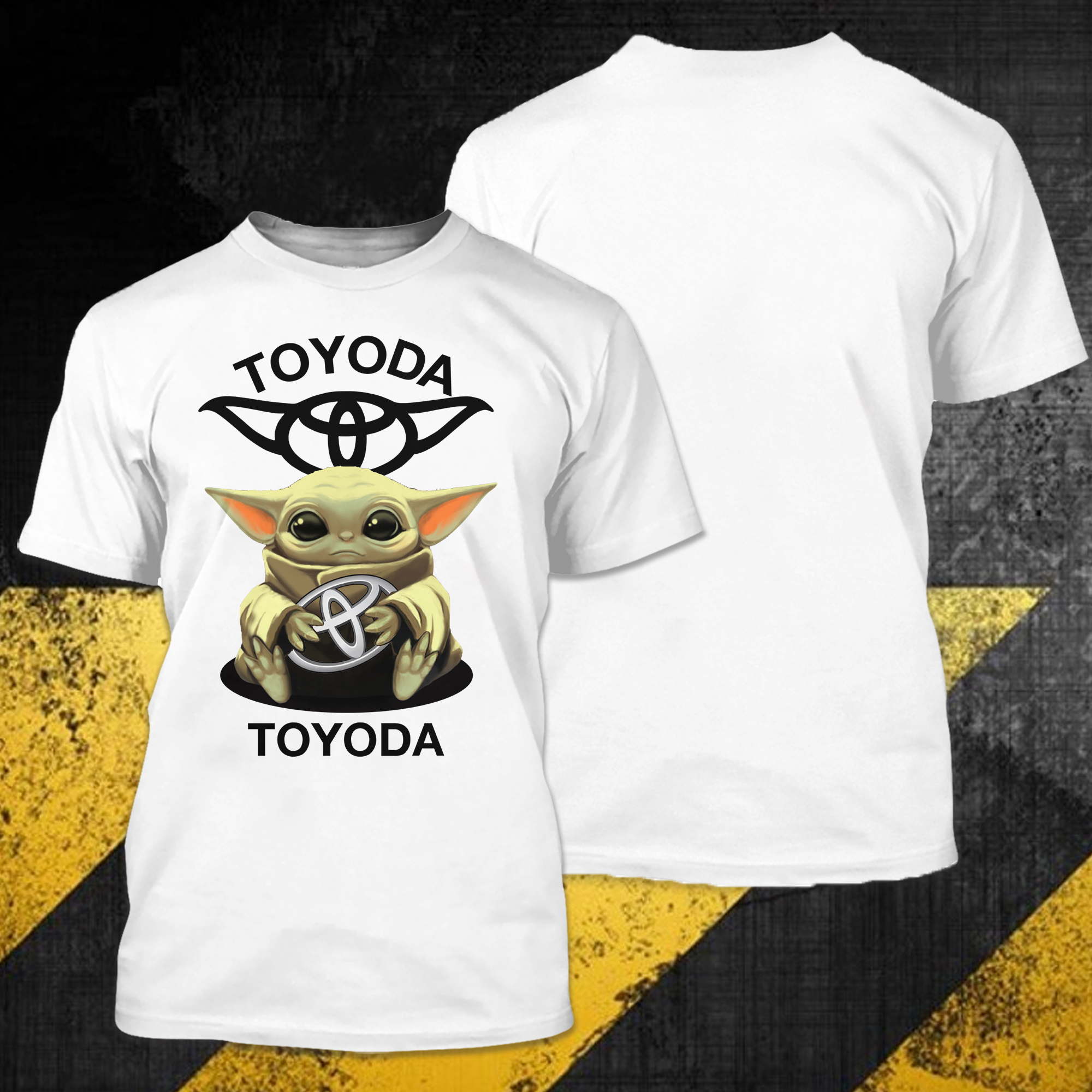 Baby Yoda Toyota hoodie and t-shirt