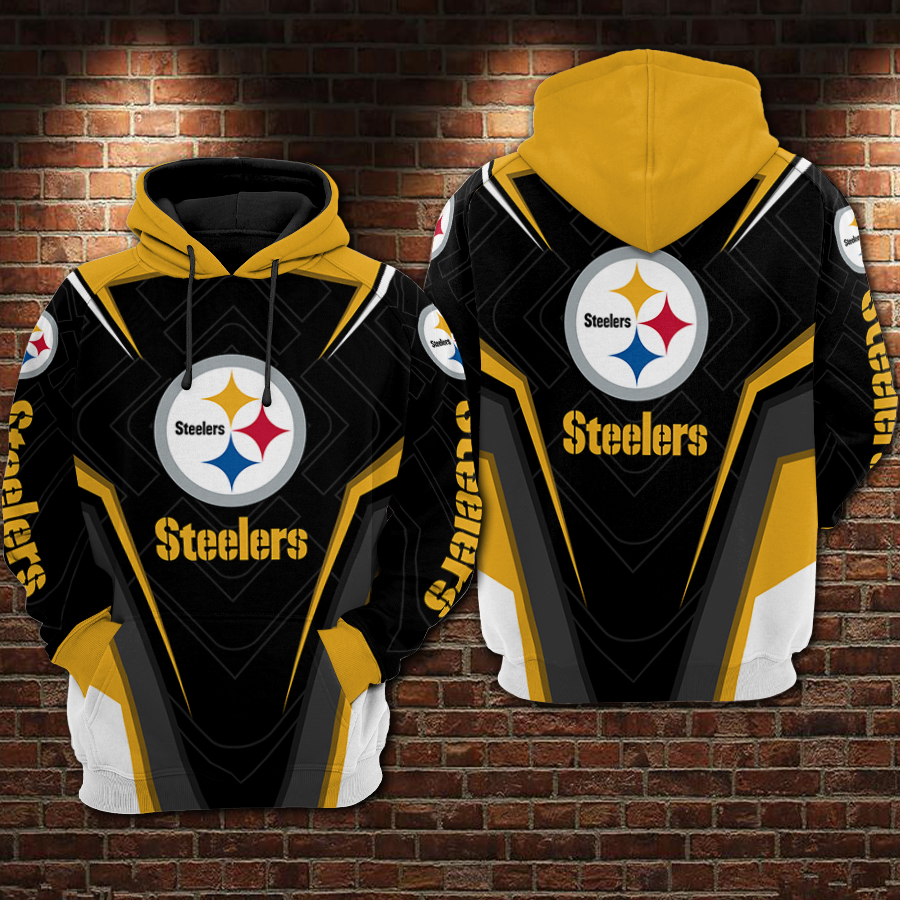 NFL pittsburgh steelers all over printed hoodie