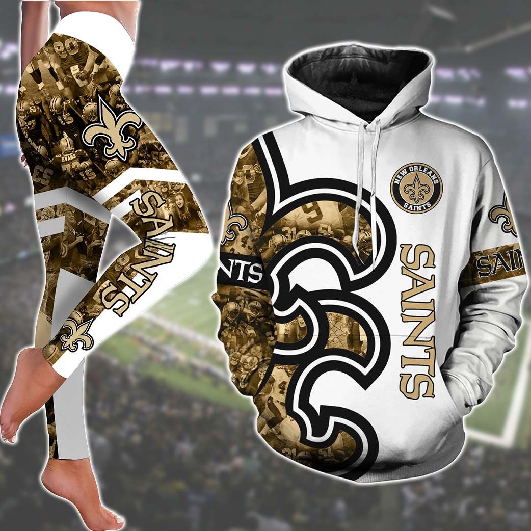 New orleans saints all over printed shirt