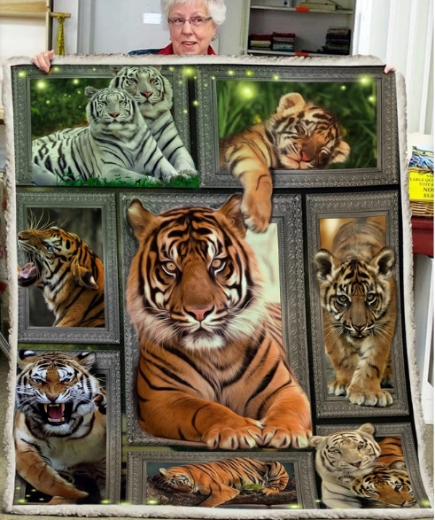3D Tiger Blanket – Saleoff 2301207