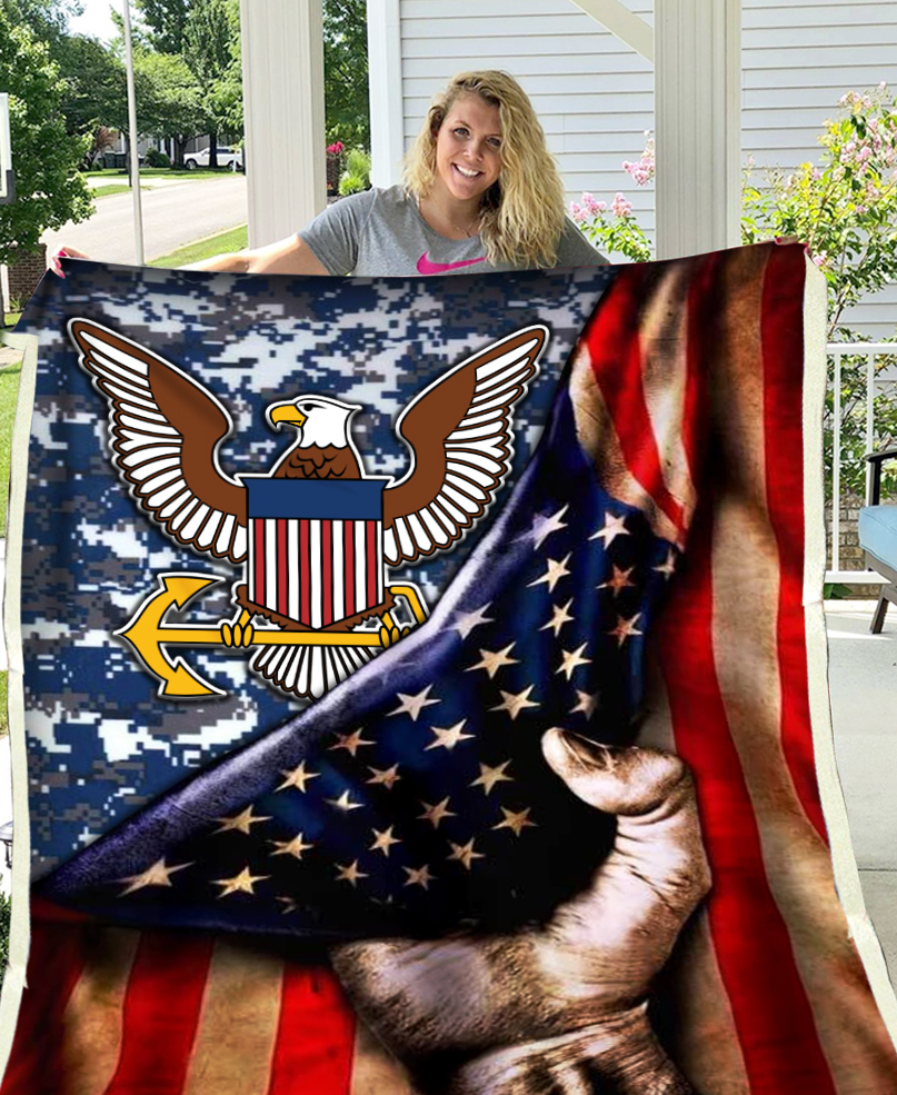American flag blanket – maria