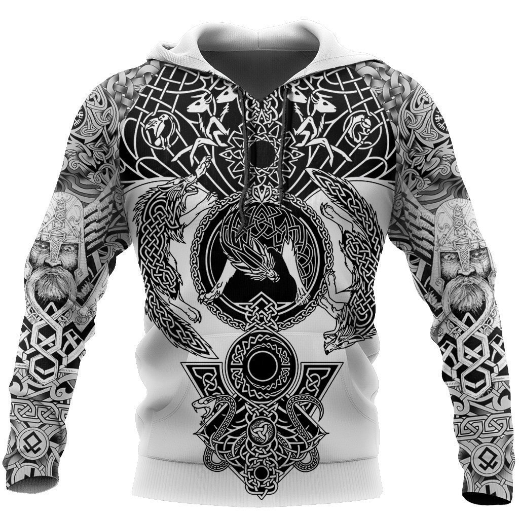 Viking warrior tattoo full printing shirt – maria